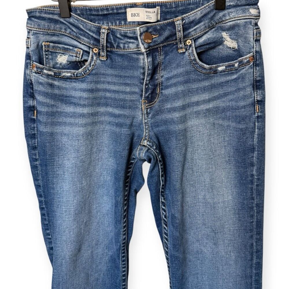 BKE Stella Slim Fit Low Rise Bootcut 30x29.5 - Picture 3 of 8